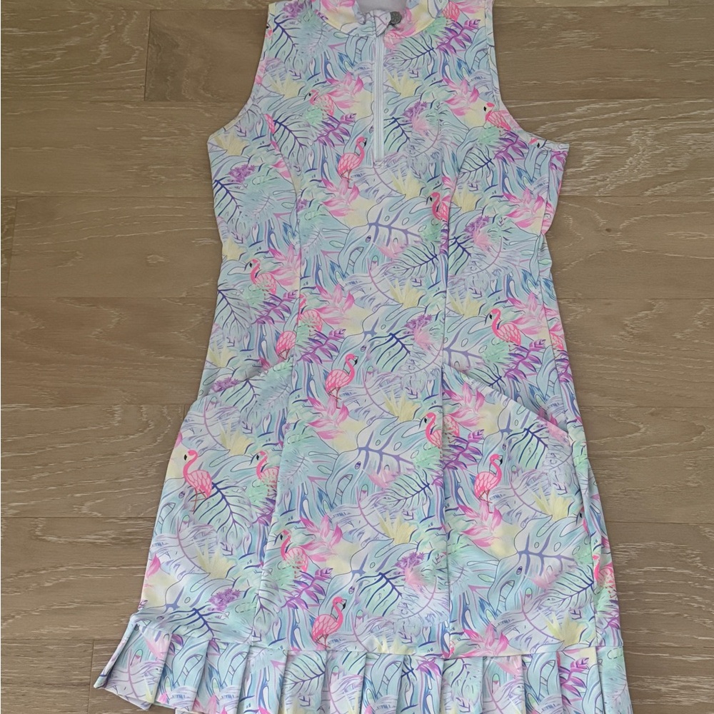 Tzu Tzu Pastel Floral Casual Dress